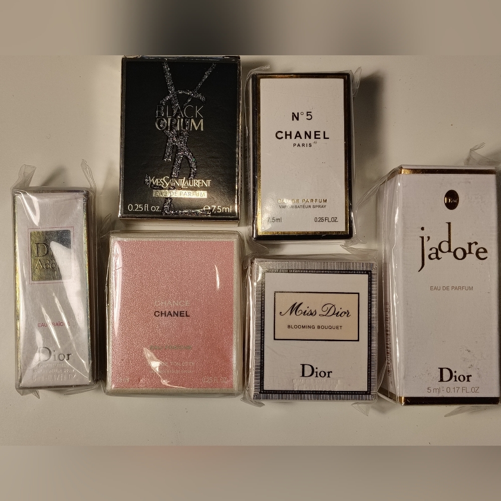 CHANEL YSL MISS DIOR JADORE Mini Fragrance COLLECTION
